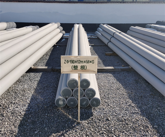 台安190×12米钢筋混凝土水泥电线杆